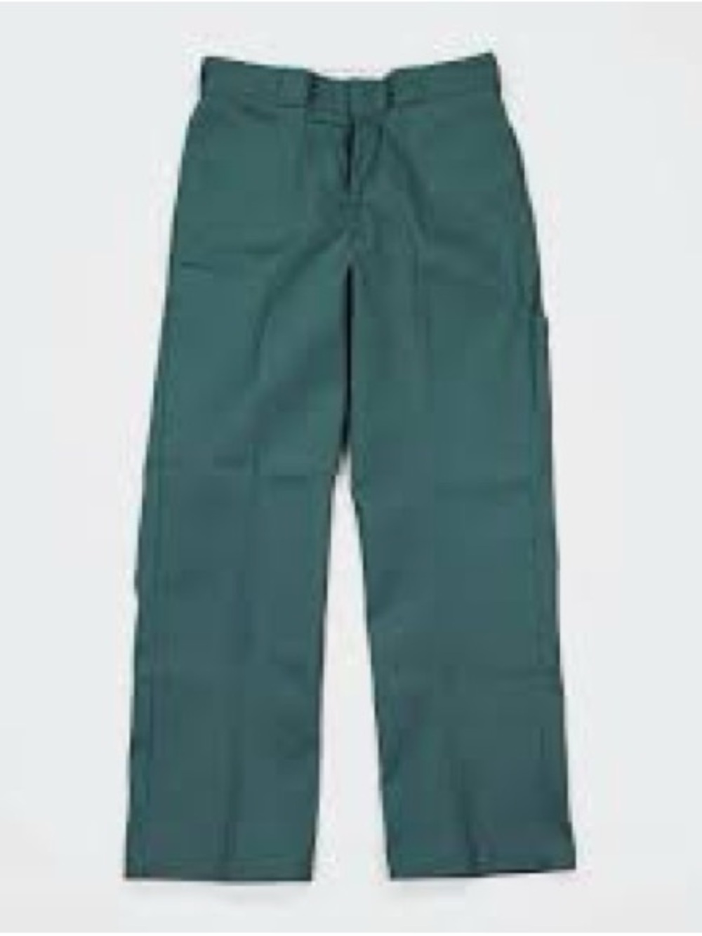 Dickies Straight-Leg Work Pants in Teal Green